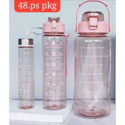 3 Piece Bottle (Transparent) 