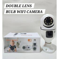 Double Lens Bulb Wifi Camera