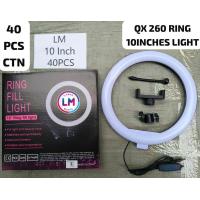 QX 260 10'' Inches Ring Light
