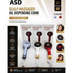 Scalp Massager Oil Dispensing Comb