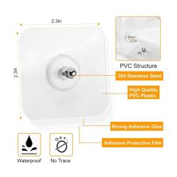 PVC Adhesive Hook