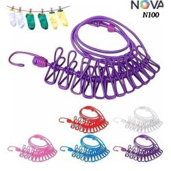 Stretch Hook Rope With Clips