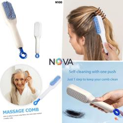Self Cleaning Masage Combs