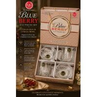Crockery Set Blue Berry