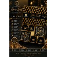 Crockery Set Stonex Gold
