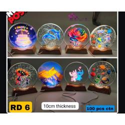 Crystal 3D Lamp